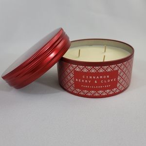 Illume Cinnamon Berry & Clove 3-Wick Soy Candle